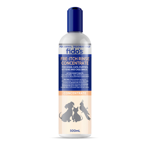 Fidos Free Itch Rinse Concentrate 500ml 5Litres