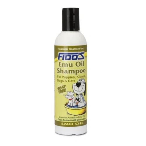 Exp 07/25 Fidos Emu Oil Shampoo 250ml Soap Free Shampoo