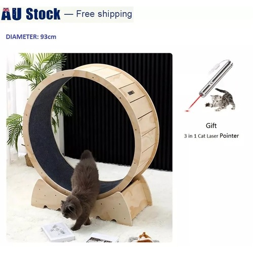 Cat Exercise Wheel Cat Treadmill Pet Cat Toy Cat Climbing Wheel Exercise Fitness