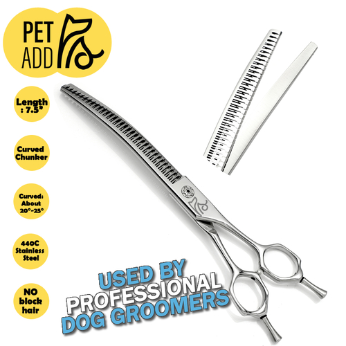 Salon Shears Professional 7.5" PET DOG Grooming Thinning Scissors