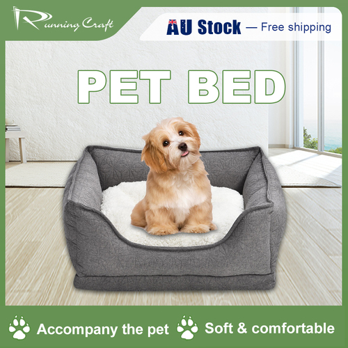 Pet Dog Calming Bed Memory Orthopedic Sofa Cover Large